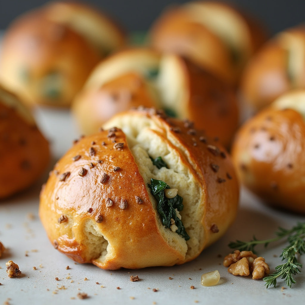 Recette apéritive - Briochettes salées