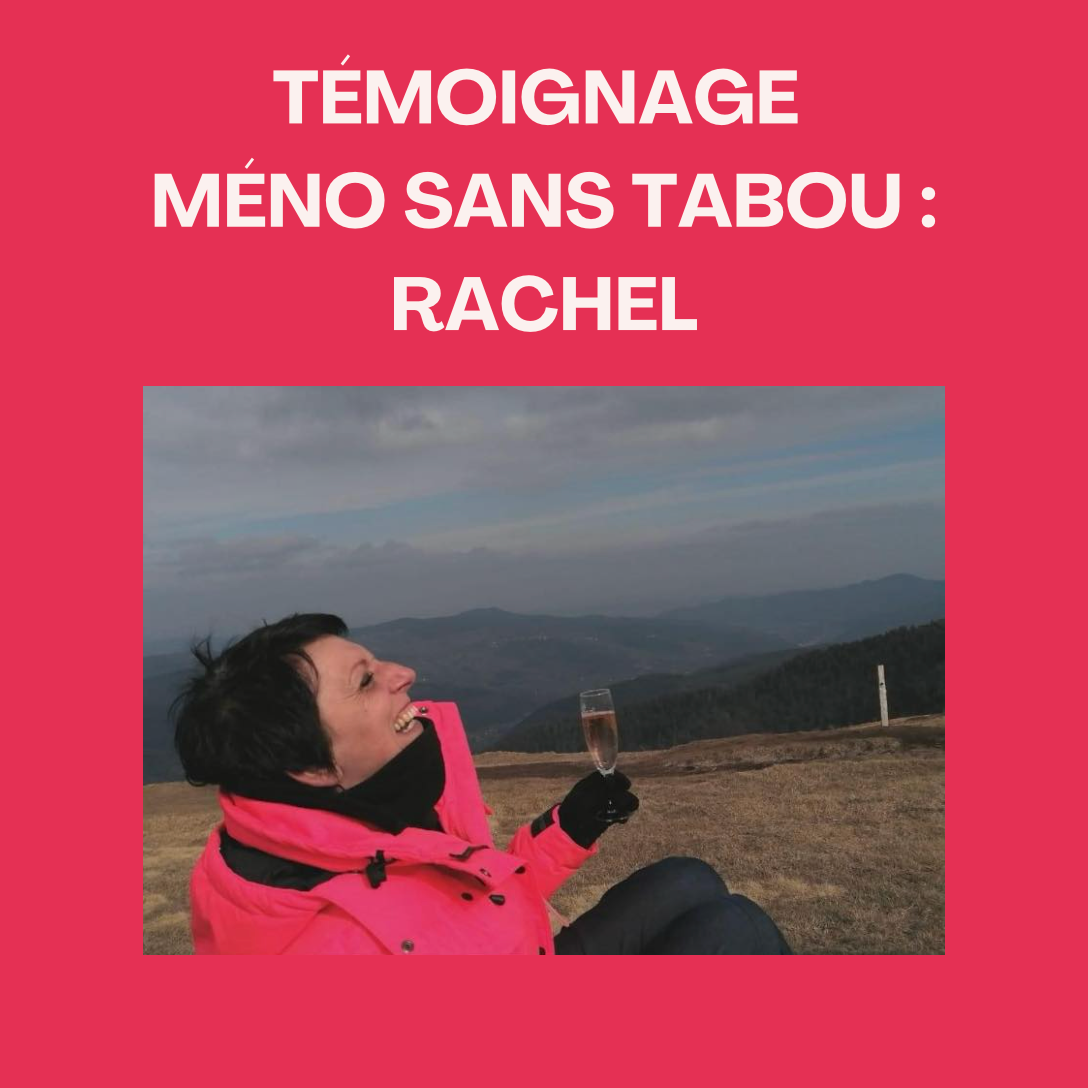 Illustration de Rachel qui témoigne sur la ménopause sans tabac