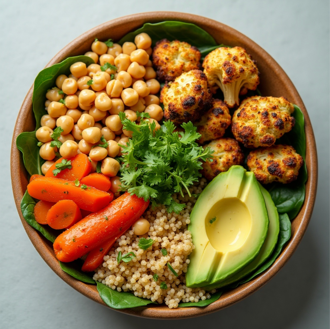 Bowl de printemps anti-inflammatoire