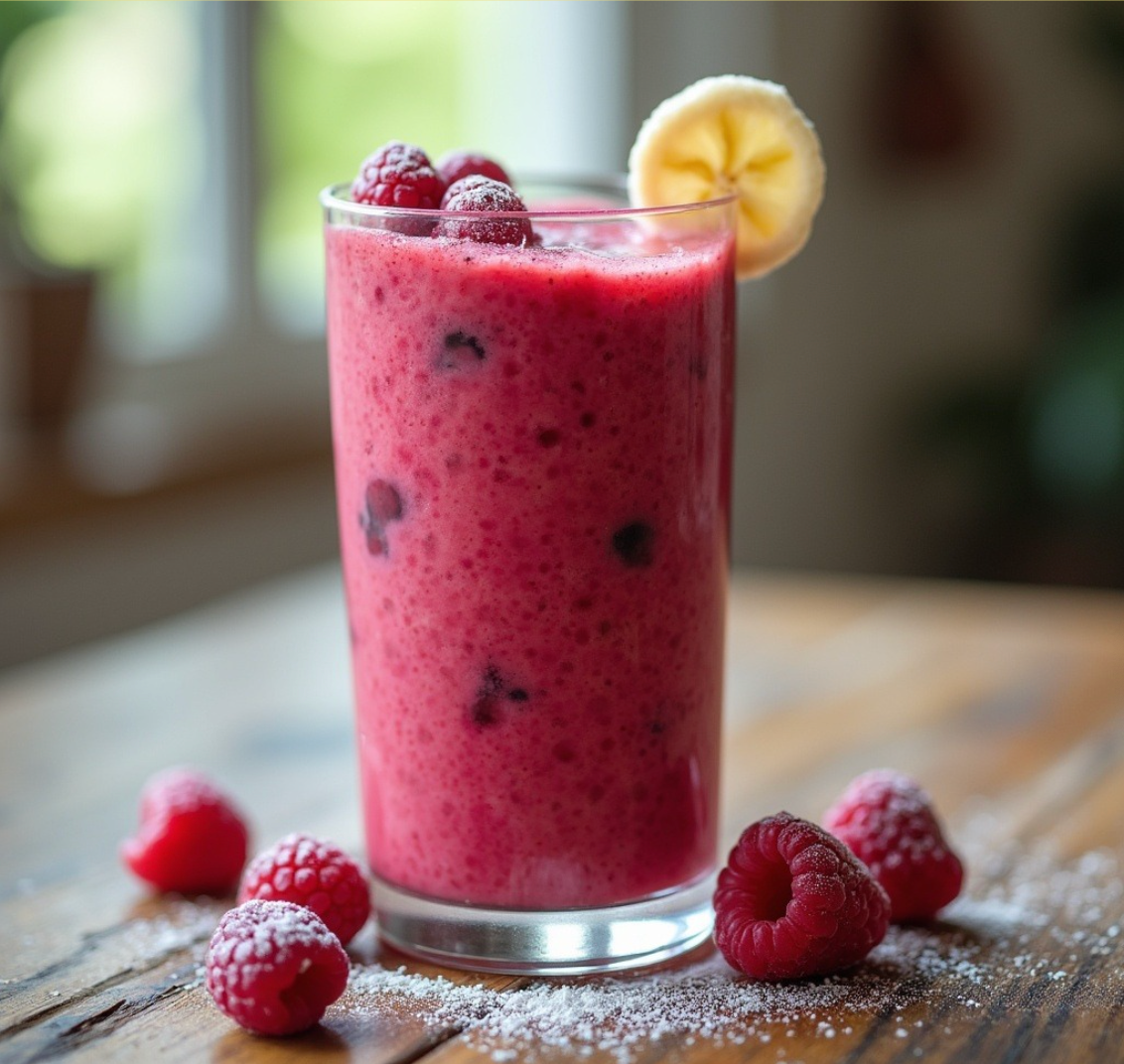 Smoothie aux fruits rouges - Protéiné et anti-oxydant