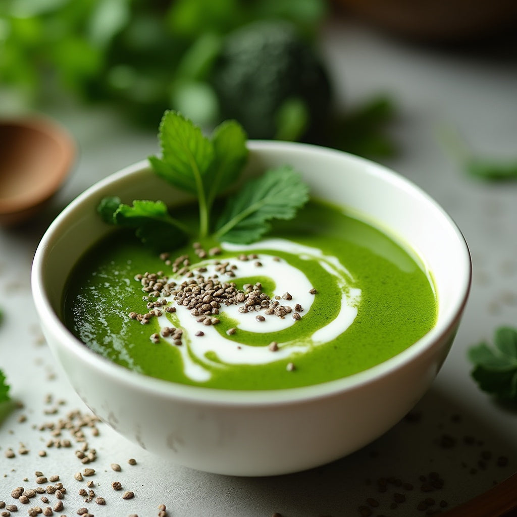 Velouté détox - Brocoli et cresson