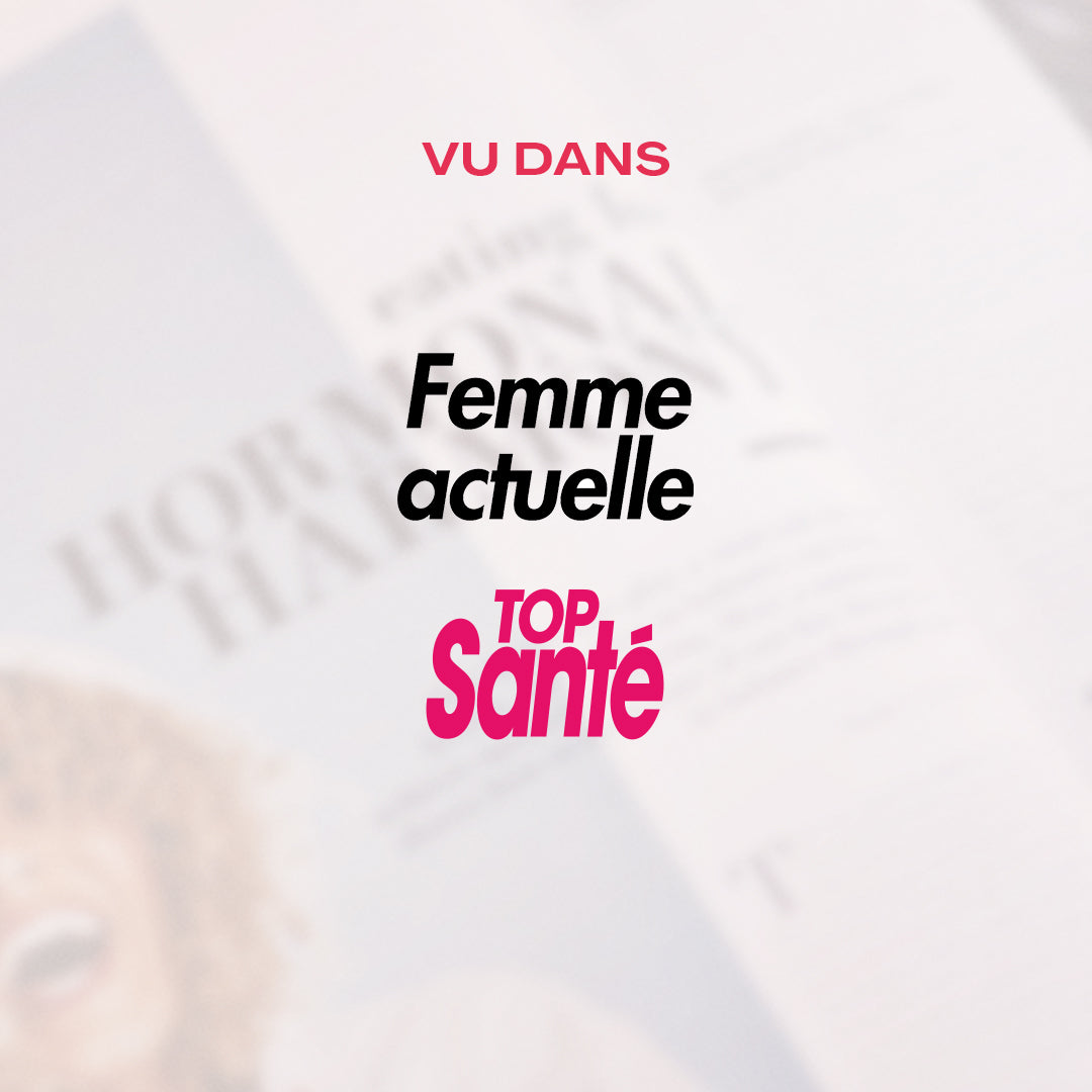 Joïsta marque ménopause vu dans Femmes Actuelle et Top Santé