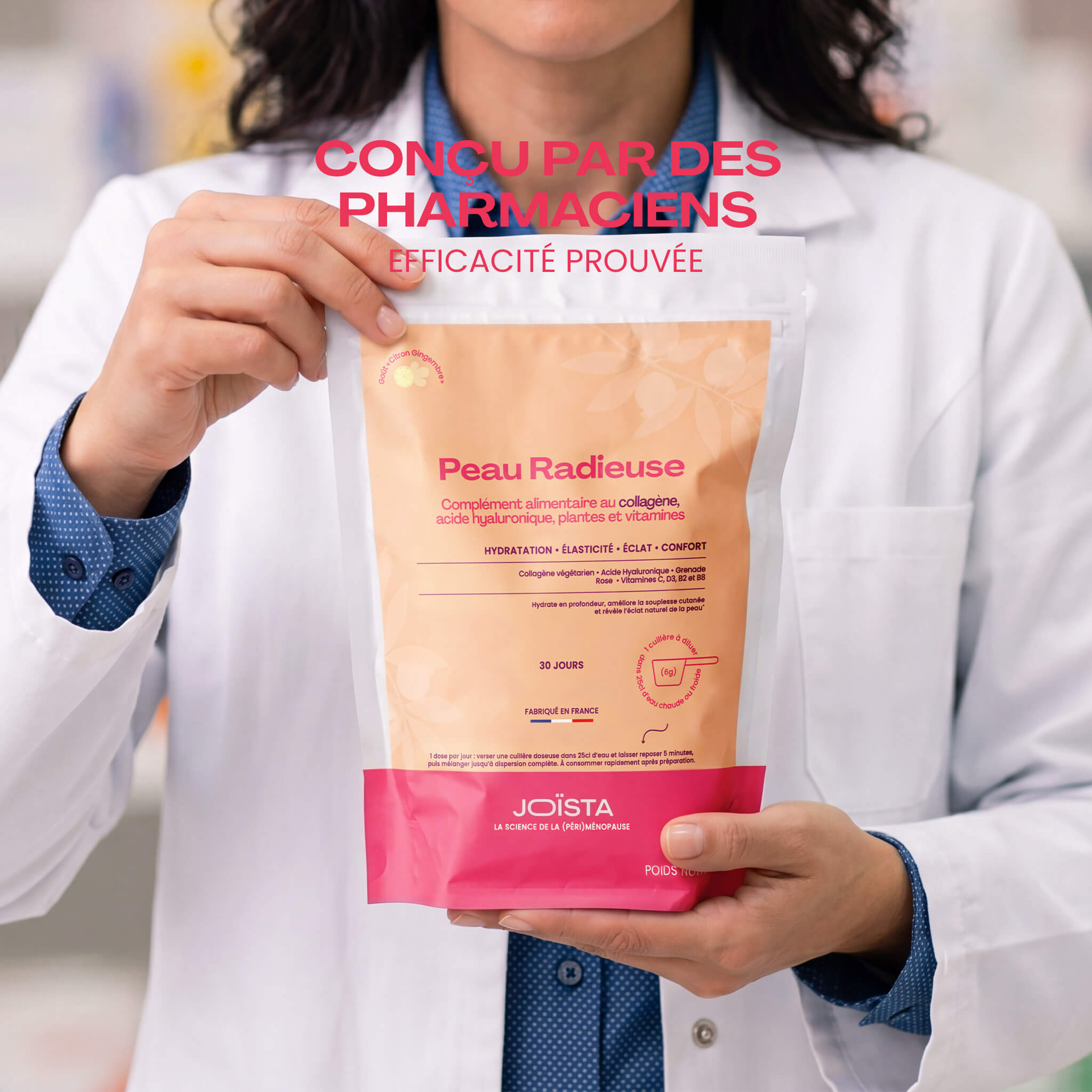 Peau radieuse est conçu par des pharmaciens