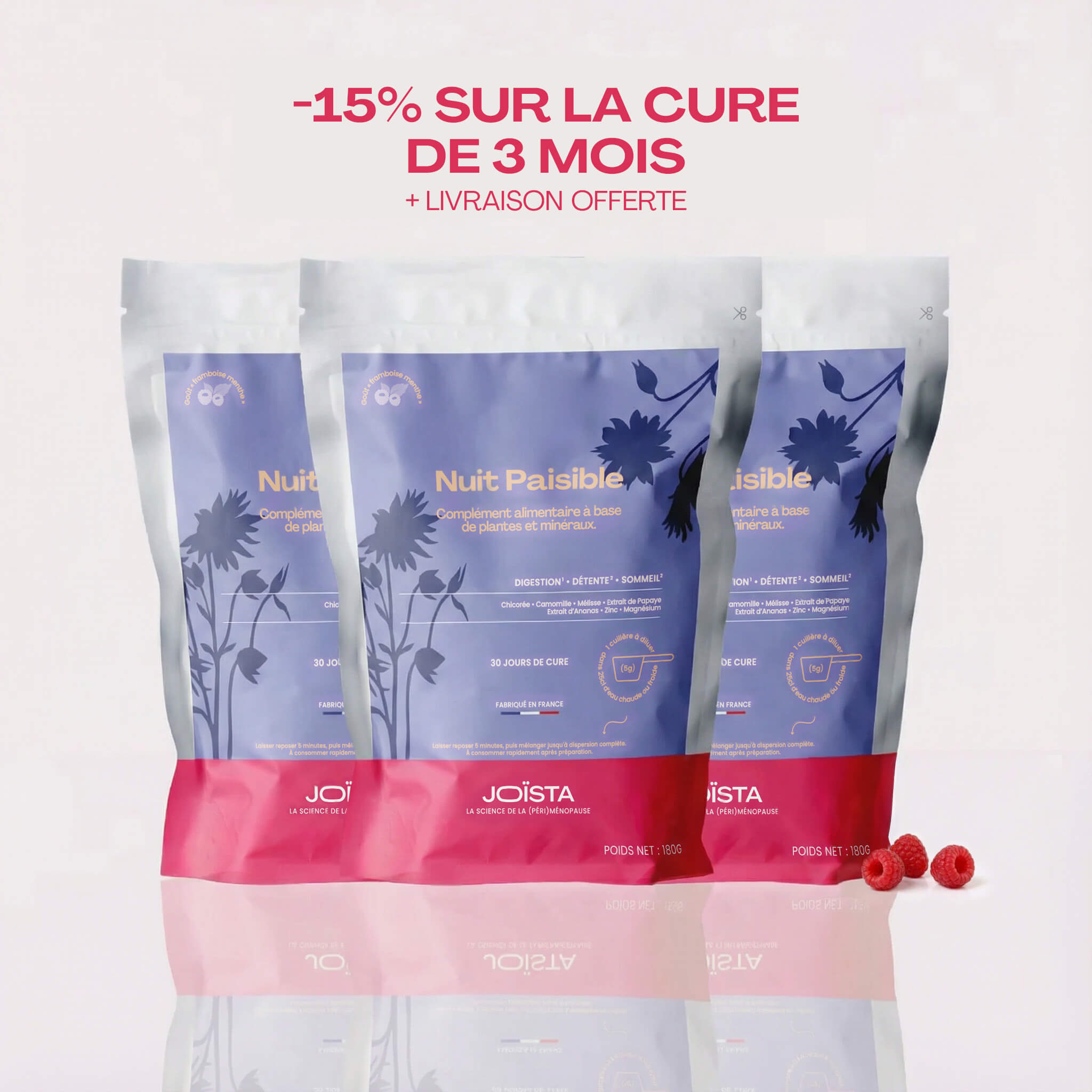 Cure 3 mois Nuit paisible