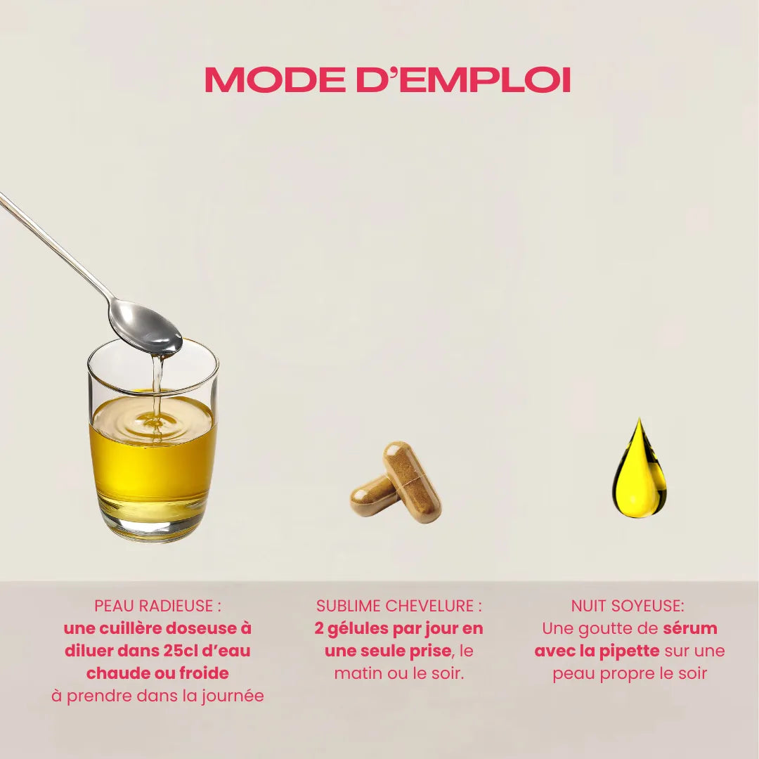 Pack compléments beauté ménopause