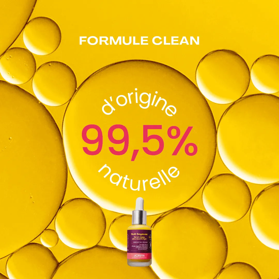 Formulée 99,5%  d'origine naturelle